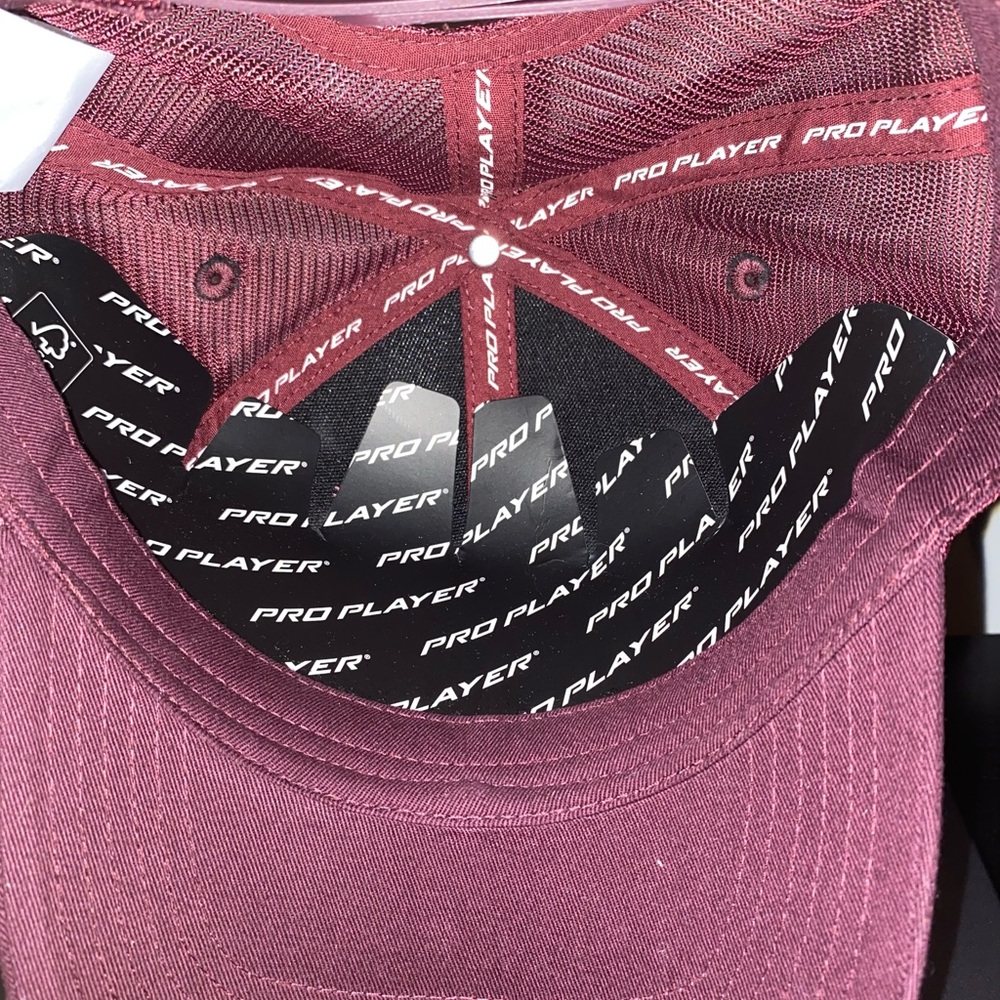 Pro Player Maroon Hat - Picture 3 of 5
